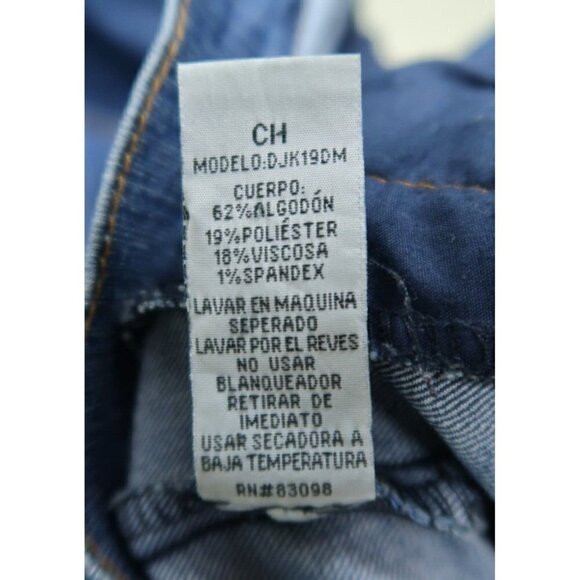 Cavalini Denim Collection Denim Jacket Trucker Distressed Custom Gun Art Small - Picture 11 of 12